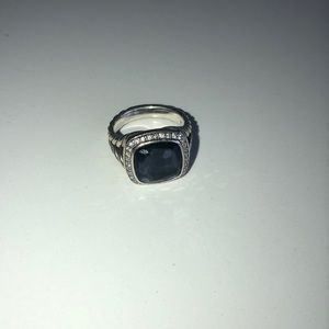 David Yurman Albion ring with diamonds